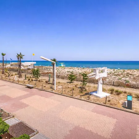 Acces Depuis Parking Apartment Le Barcares